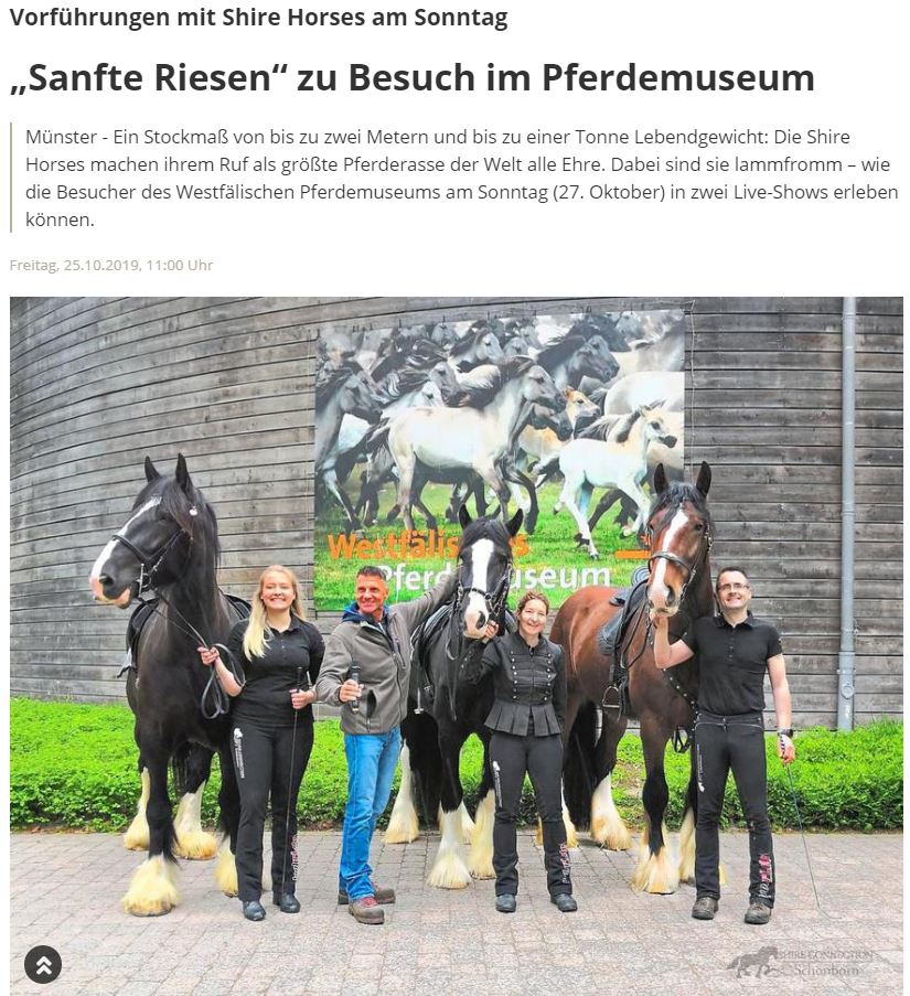 Ankündigung Münster